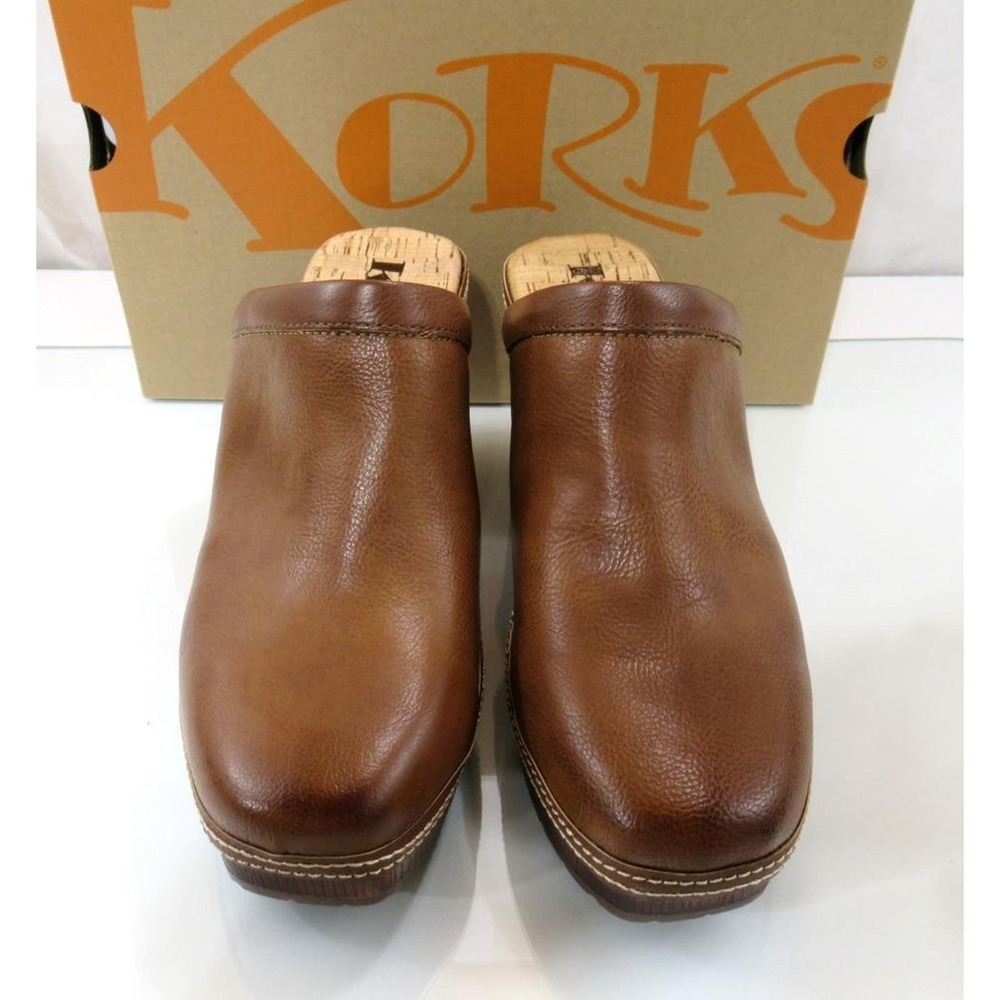 Women's Korks Lori Platform Block Heel Clog Mule … - image 4